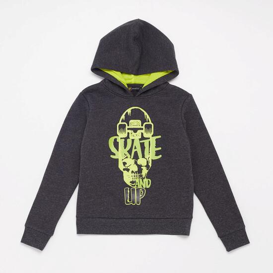 Sudadera Capucha Silver Basic Junior