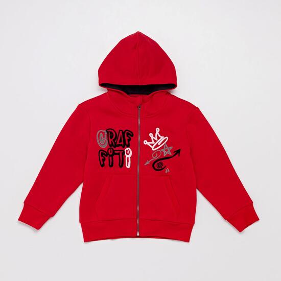 Chaqueta Capucha Silver Basic Niño