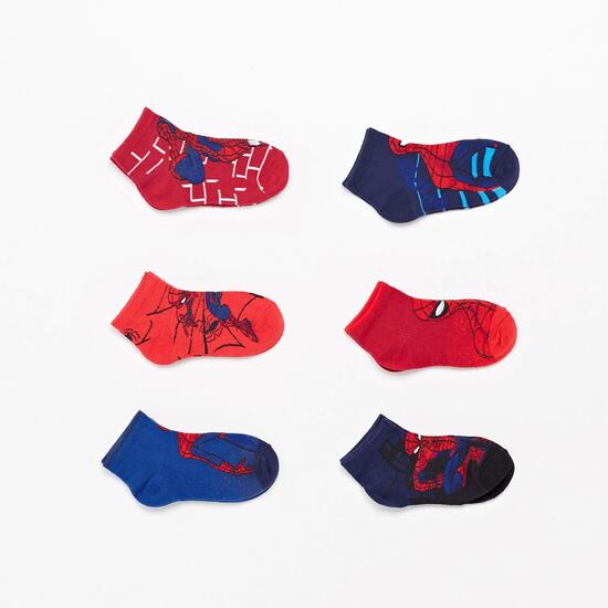 Calcetines Cortos Spiderman