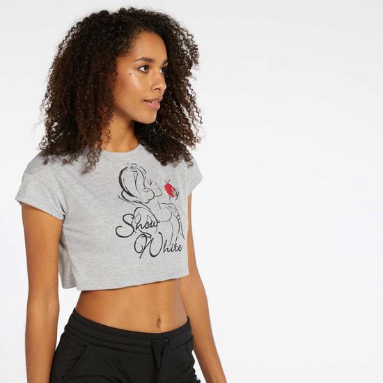 Camiseta Crop Blancanieves Camiseta Crop Blancanieves