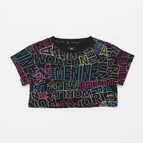 Camiseta Crop Silver Camiseta Crop Silver