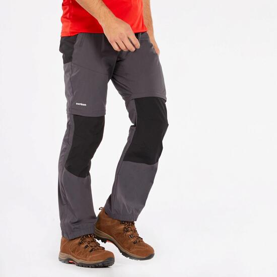 Pantalón Montaña Boriken - Gris-Negro - Pantalón Hombre | Sprinter