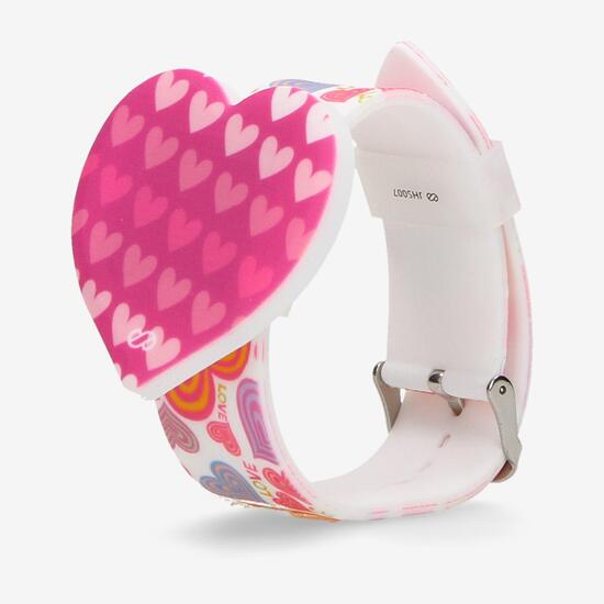 Reloj Corazón Silver