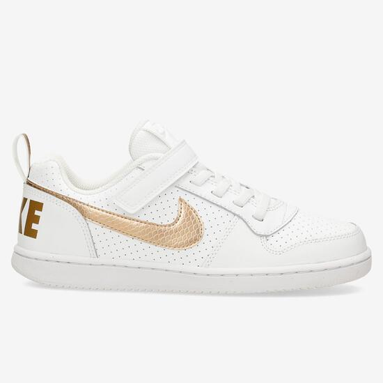 tenis de moda nike tenis court borough negro blanco mujer tenis de moda nike tenis court borough negro blanco mujer