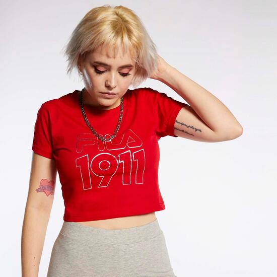 Camiseta Crop Fila