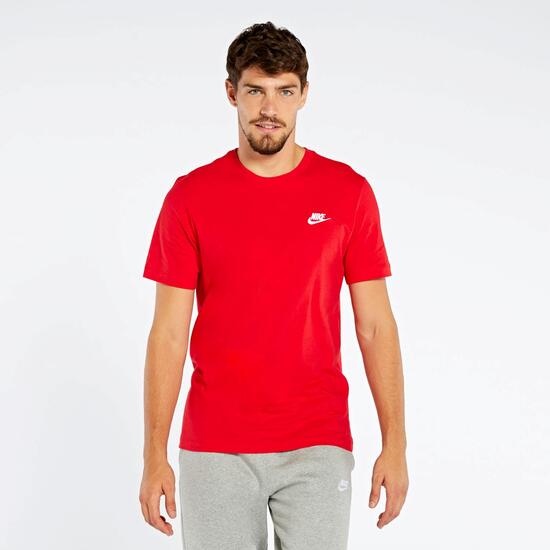 Nike Clublogo Rojo Camiseta Hombre | Sprinter