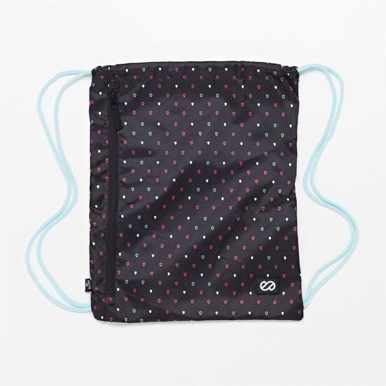 Gymsack Silver Happy Gymsack Silver Happy