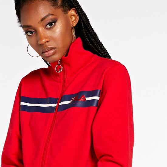 sudadera fila roja