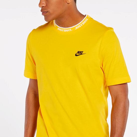 camisetas nike hombre amarillo