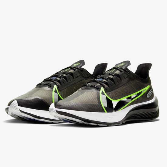 nike zoom gravity black silver