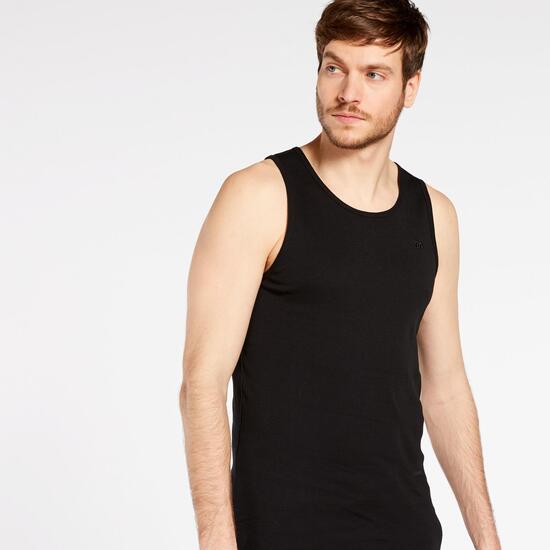 Up Basic - Negra Camiseta Tirantes Hombre | Sprinter