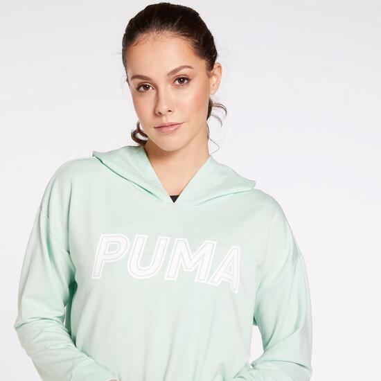 sudadera puma mujer verde