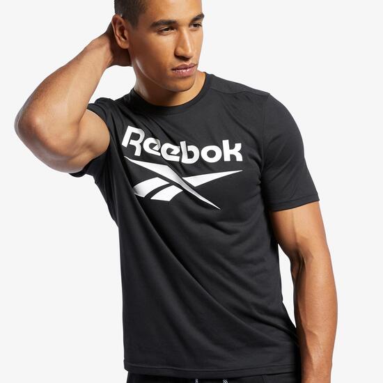 Camiseta Reebok - Negro - Camiseta Hombre | Sprinter