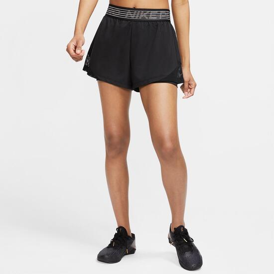 Nike Pro 2 In 1 Sra Pantalon Corto + Malla Gym Nike Pro 2 In 1 Sra Pantalon Corto + Malla Gym