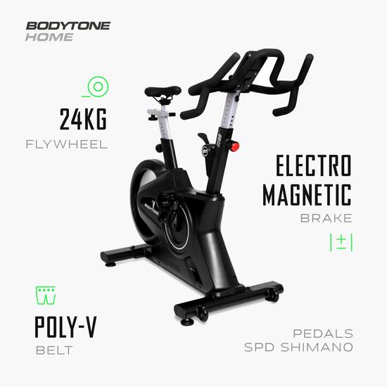 Bici Indoor Electromagne 24 Kg Bodytone Bici Indoor Electromagne 24 Kg Bodytone