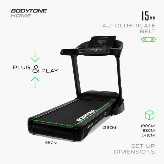 Cinta Correr 20km/h Bodytone Cinta Correr 20km/h Bodytone