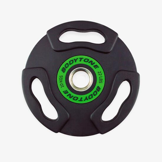 Disco Olímpico Goma 10 Kg 50 Mm Disco Olímpico Goma 10 Kg 50 Mm