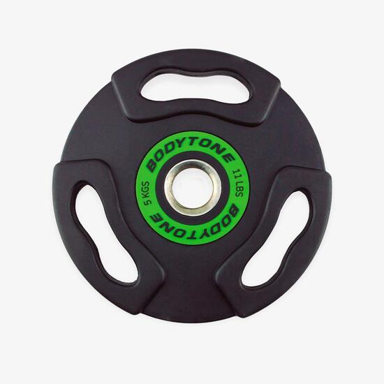 Disco Olímpico Goma 5 Kg 50 Mm Disco Olímpico Goma 5 Kg 50 Mm