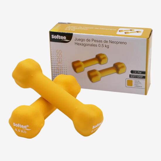 Halteres 0,5kg Hexagonais Softee Halteres 0,5kg Hexagonais Softee