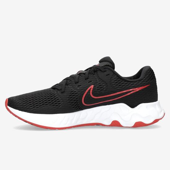 nike running renew ride 2 trainers in black