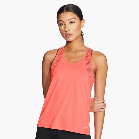 Camiseta Running Nike - Naranja - Camiseta Running Mujer | Sprinter