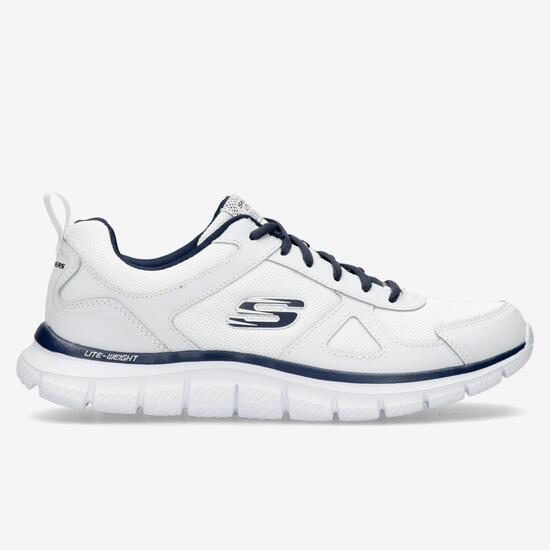 crédito contacto Acuerdo Skechers Track Scloric - Blancas - Zapatillas Running Hombre | Sprinter