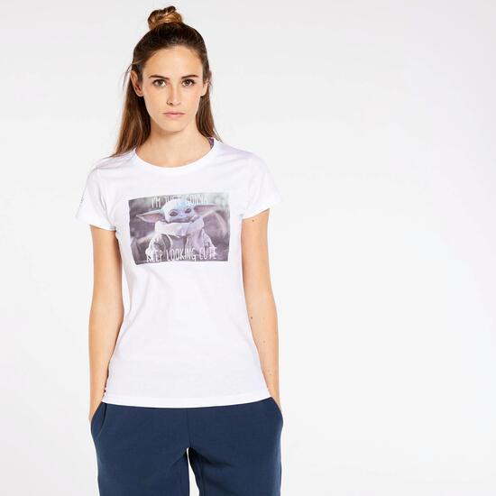 camiseta baby yoda mujer