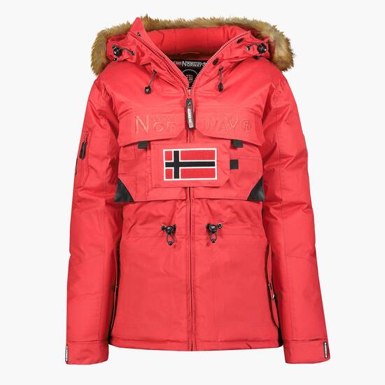 parka rouge geographical norway