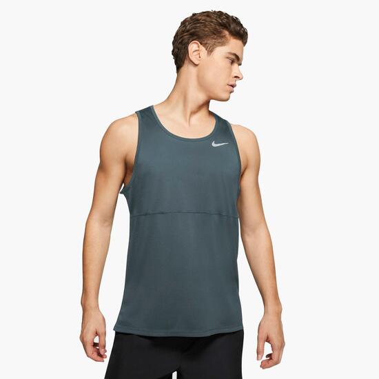 vacío homosexual cuestionario Camiseta Running Nike - Gris - Camiseta Tirantes Hombre | Sprinter