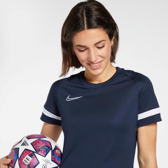 peligroso para castigar Deudor Nike Academy - Marino - Camiseta Fútbol Mujer | Sprinter