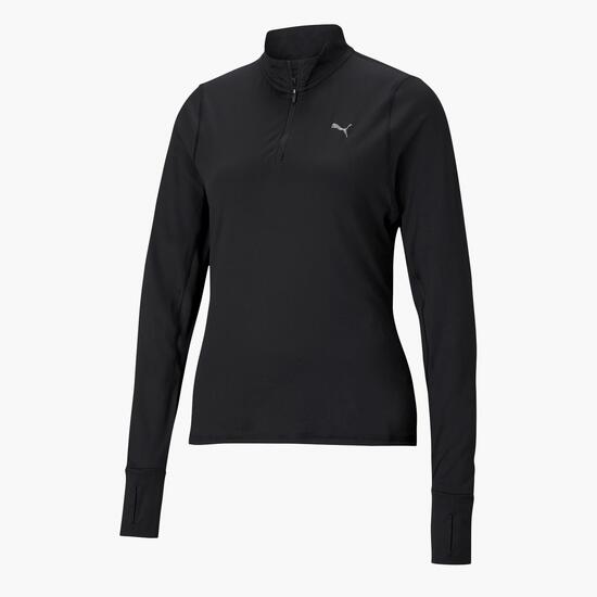 Puma Favourite - Negro - Sudadera Running Mujer | Sprinter