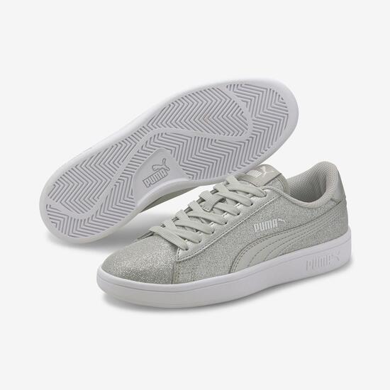 puma smash cinza