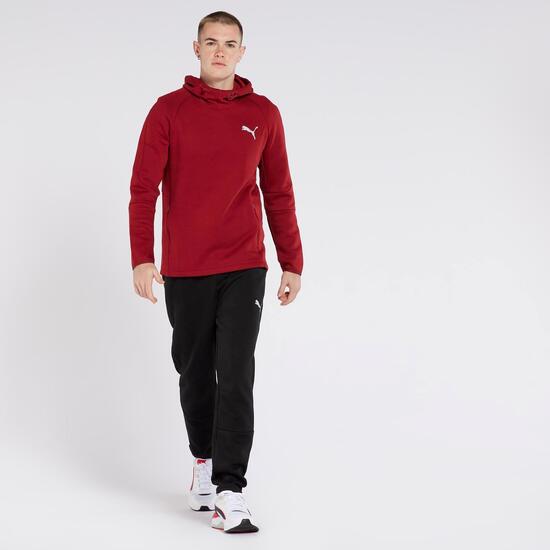 Puma Evostripe - Rojo - Sudadera Capucha Hombre | Sprinter