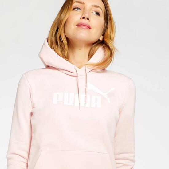 Puma Essentials Fleece - Rosa - Sudadera Capucha Mujer | Sprinter