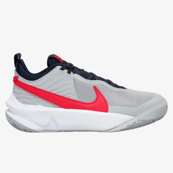 Nike Team Hustle D10 - Gris - Botas Basket Chico | Sprinter