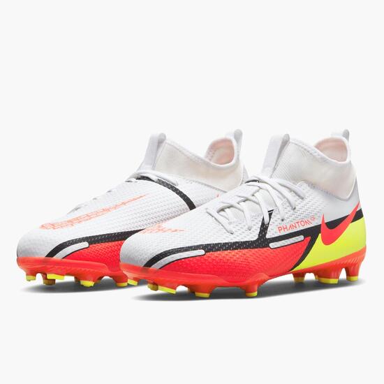 Nike Phantom Gt Df - Blancas - Botas Fútbol Chico | Sprinter