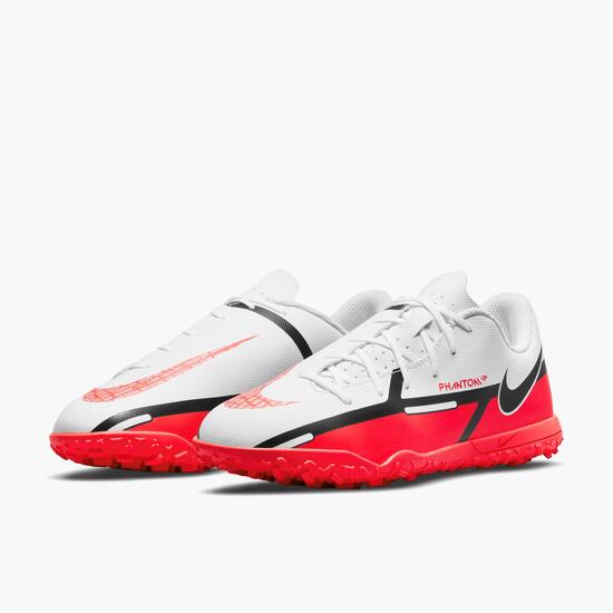 Nike Phantom Gt - Blancas - Botas Fútbol Turf Niño | Sprinter