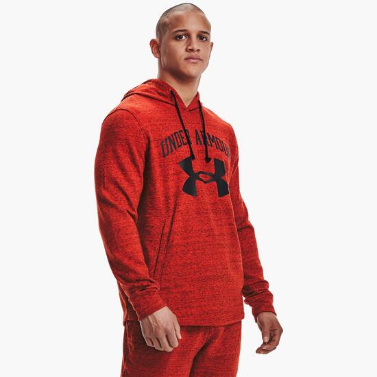 Under Armour Rival - Rojo - Sudadera Capucha Hombre | Sprinter