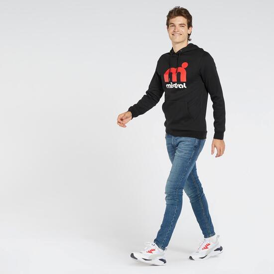 Mistral Logo - Negro - Sudadera Hombre | Sprinter