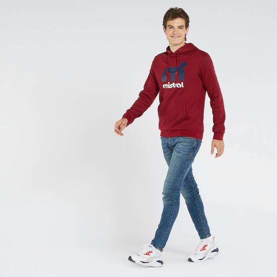 Mistral Logo - Rojo - Sudadera Hombre | Sprinter