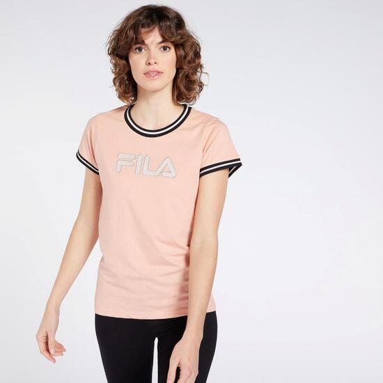 Leyenda Nueve latín Fila Rubelle - Rosa - Camiseta Mujer | Sprinter