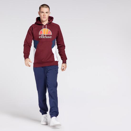 Ellesse Noma - Granate - Sudadera Capucha Hombre | Sprinter