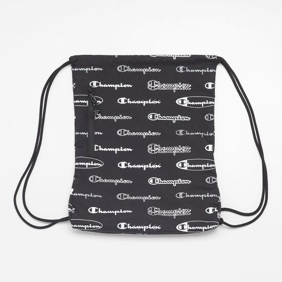 Mochila Cuerdas Champion - Negro - Mochila Saco | Sprinter