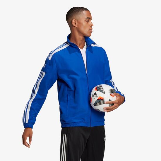 Sudadera con capucha adidas Squadra 21 SW negro/blanco - Tienda de fútbol