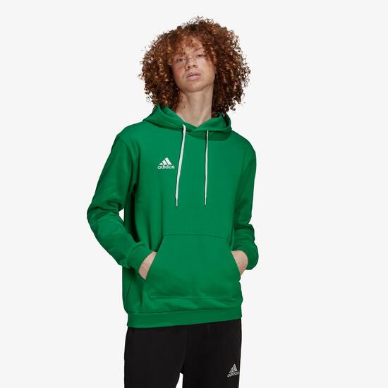 adidas Entrada 22 - Verde - Sudadera Capucha Hombre | Sprinter