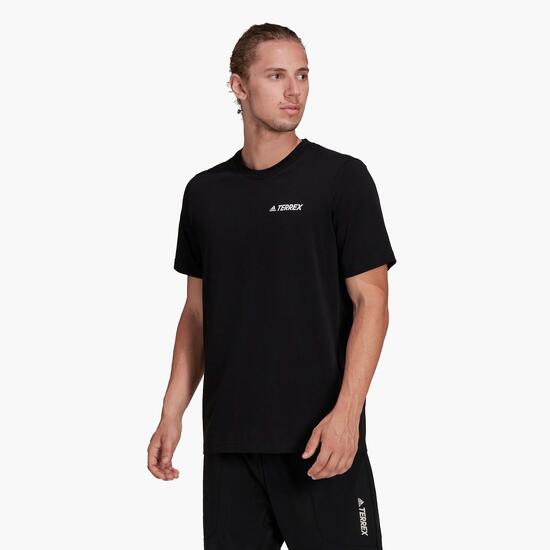 adidas Terrex - Negro - Camiseta Trekking Hombre | Sprinter