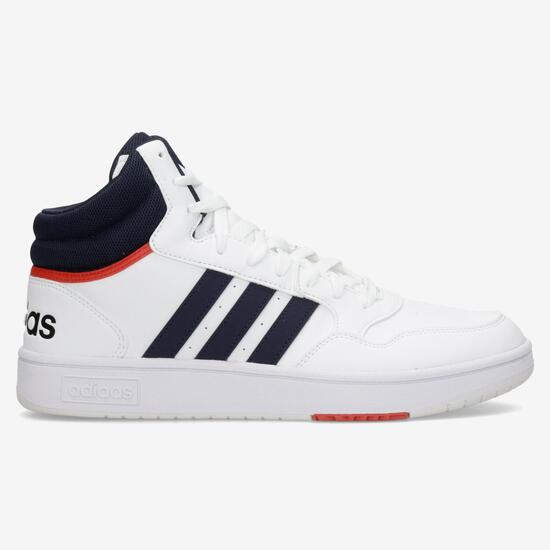 adidas Hoops 3.0 Mid - Blanco - Zapatillas Altas Hombre | Sprinter