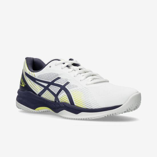 Asics Gel Game 8 Clay - Blancas - Zapatillas Pádel Hombre | Sprinter