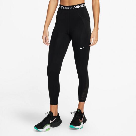 Nike Pro Dri-FIT - Negro - Mallas Fitness Mujer | Sprinter