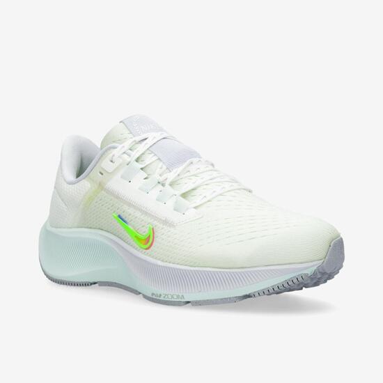 Consultar si Crueldad Nike Air Zoom Pegasus 38 - Blanco - Zapatillas Running Mujer | Sprinter